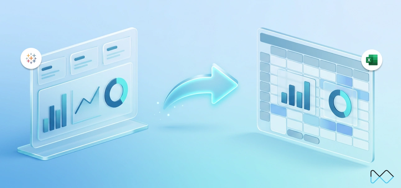How to Export a Tableau Dashboard to Excel: From Raw Data to Fully Formatted Charts