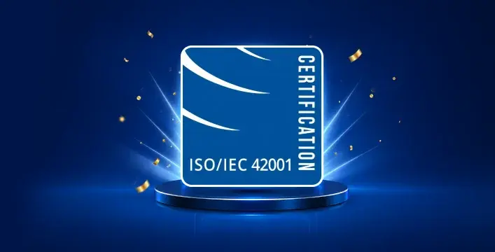 Proudly Certified: ISO 42001 for AI Management